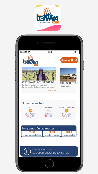 Radio Tenina Fm Screenshot
