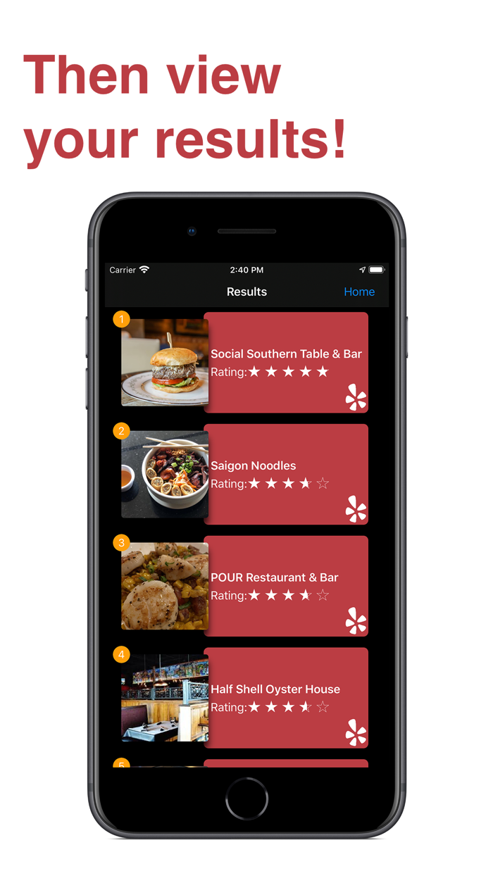 Dinner Decider - Lets Eat