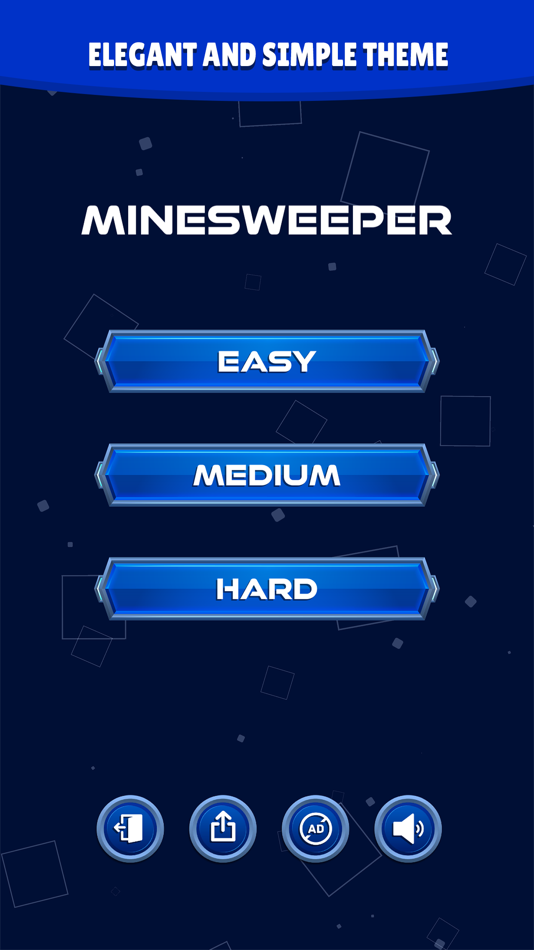 #1. Minesweeper, Legacy (iOS) 来自: Ahmed Shahien