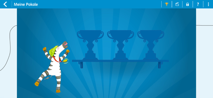 Lesen lernen 1 mit Zebra