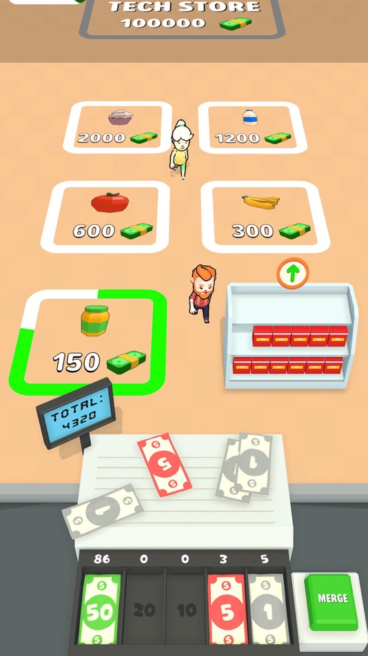 #5. Cashier Idle (iOS) 由: Core Game Studio