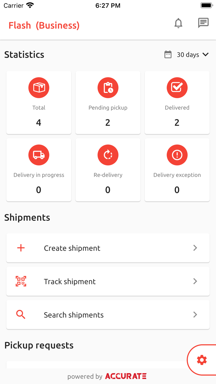 Flash Shipping Business