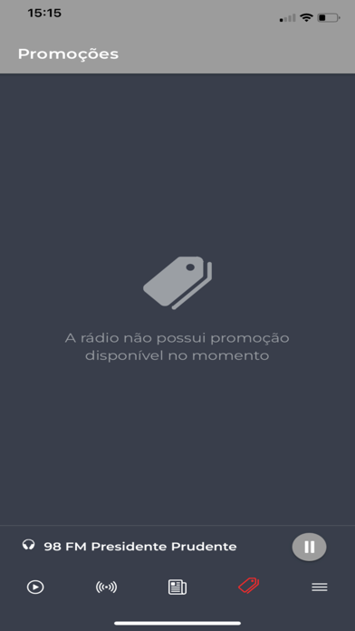 98 FM - Presidente Prudente Screenshot