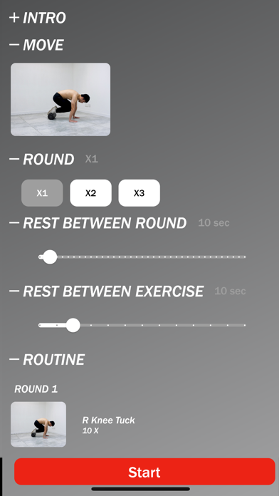 Heroletics: Fitness Training Screenshot