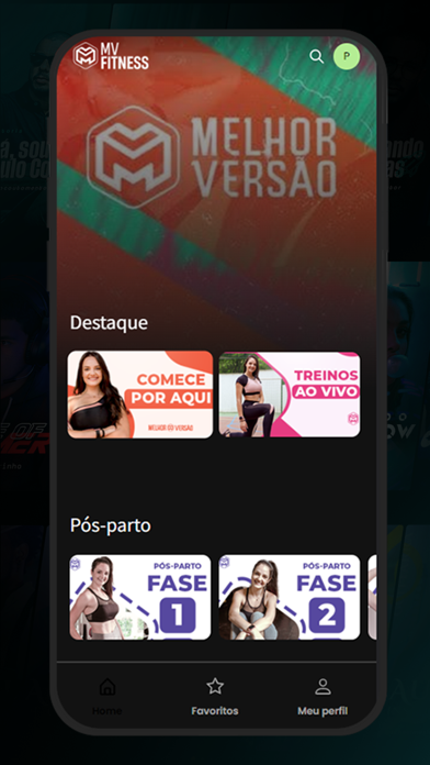 MV Fitness Screenshot