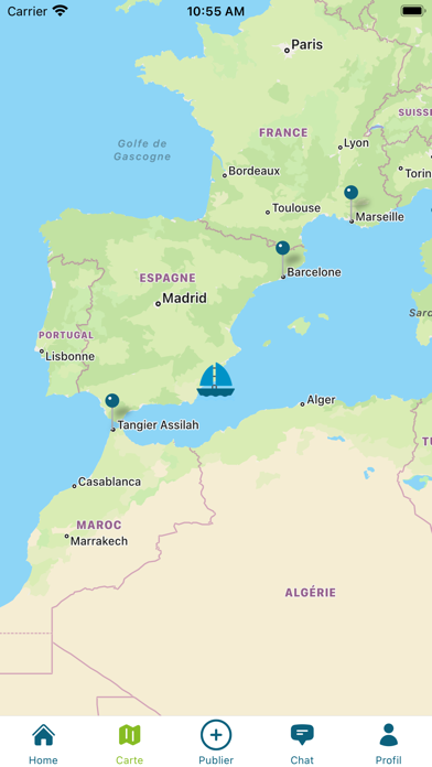 The Boat Project App Screenshot