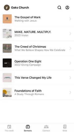 The Oaks Church - Cincy screenshot 2
