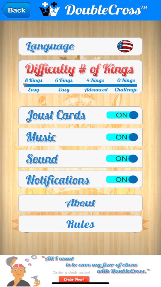 #7. DoubleCross CHESS (iOS) 由: Joanne Dressendofer
