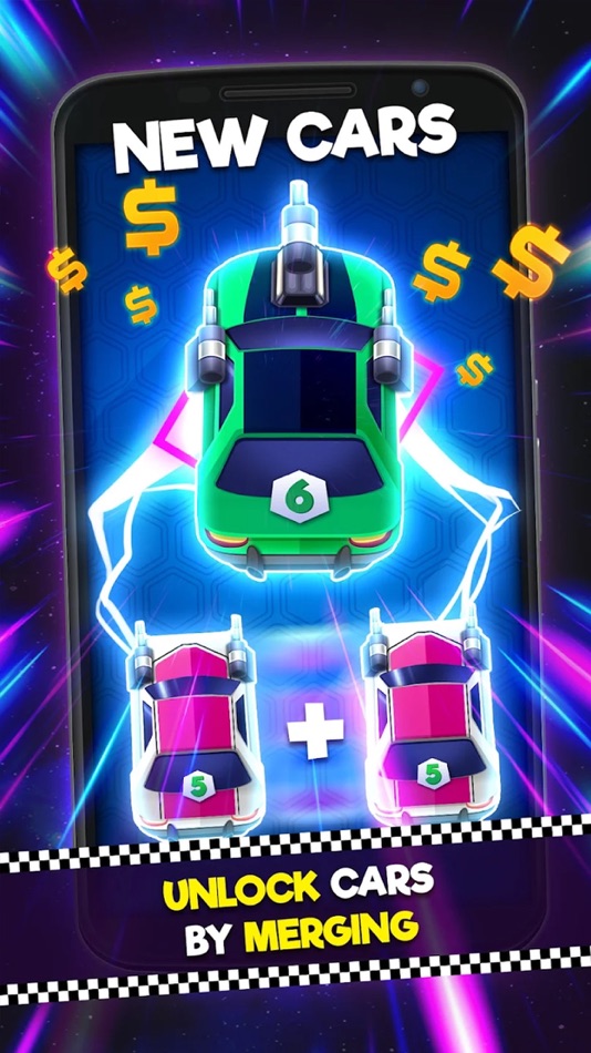 #2. Car Merge: Idle Clicker (iOS) 来自: VIET NAM YDC COMPANY LIMITED