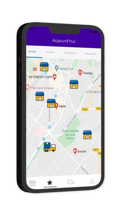Connect Service Livreur Screenshot