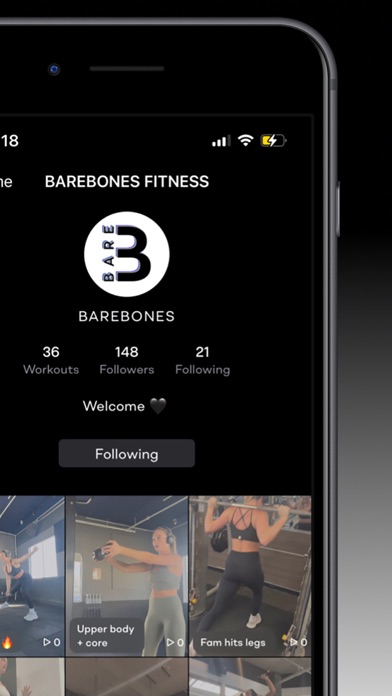 Barebones Fitness Screenshot