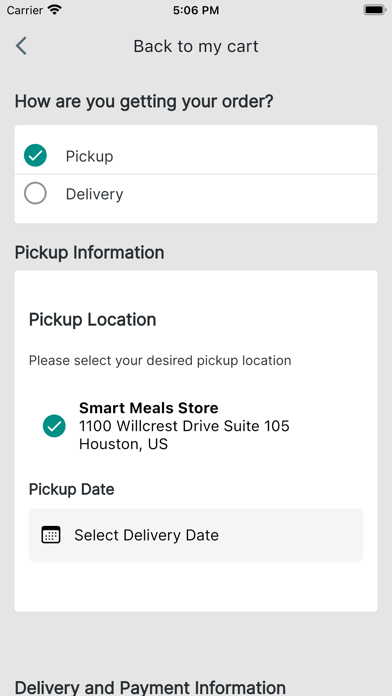 Smart Meals Screenshot