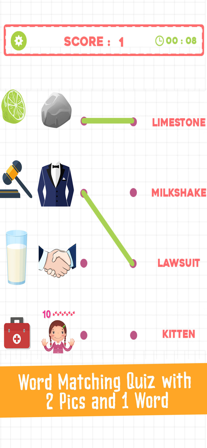 Match 2 Pics With 1 Word