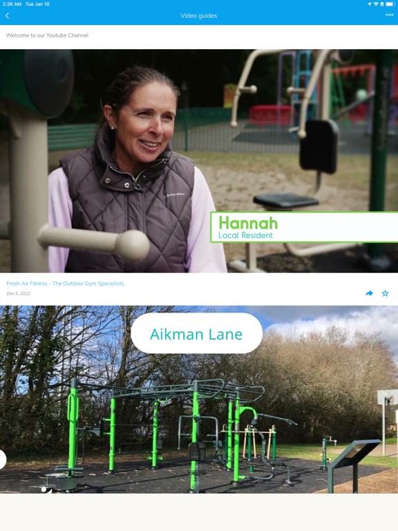 Screenshot #6 pour Fresh Air Fitness
