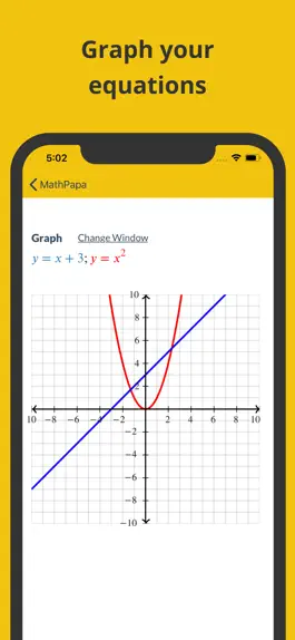 Game screenshot MathPapa - Algebra Calculator hack