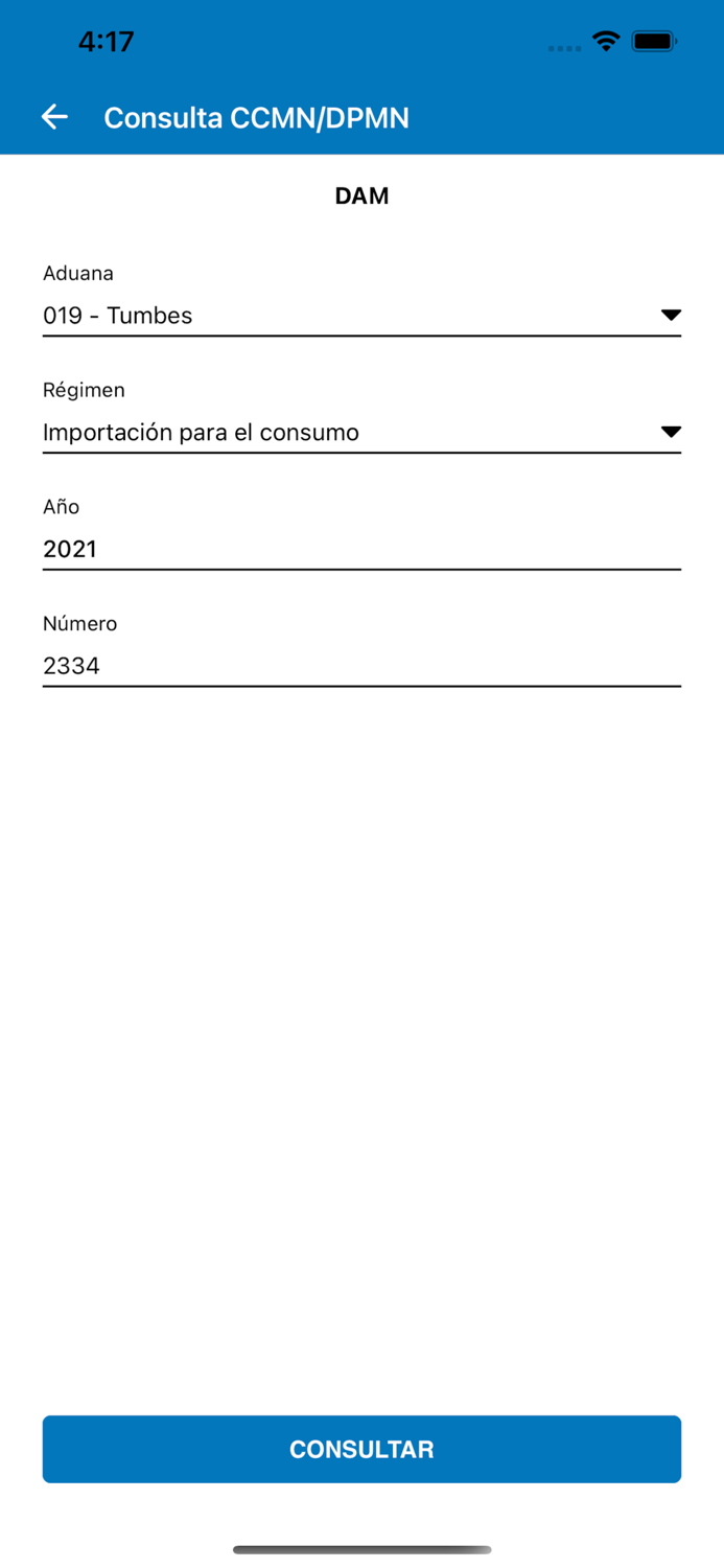 APP Operador Comercio Exterior