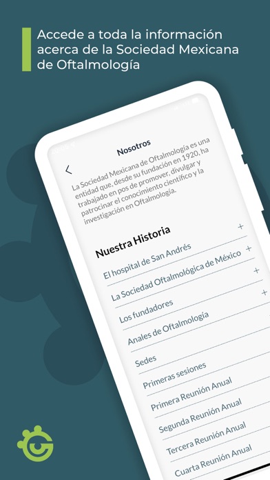 Sociedad Mexicana Oftalmología Screenshot