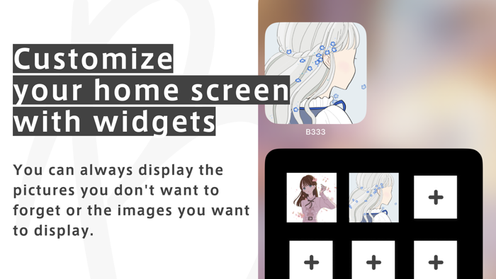 B333　Picture memo board