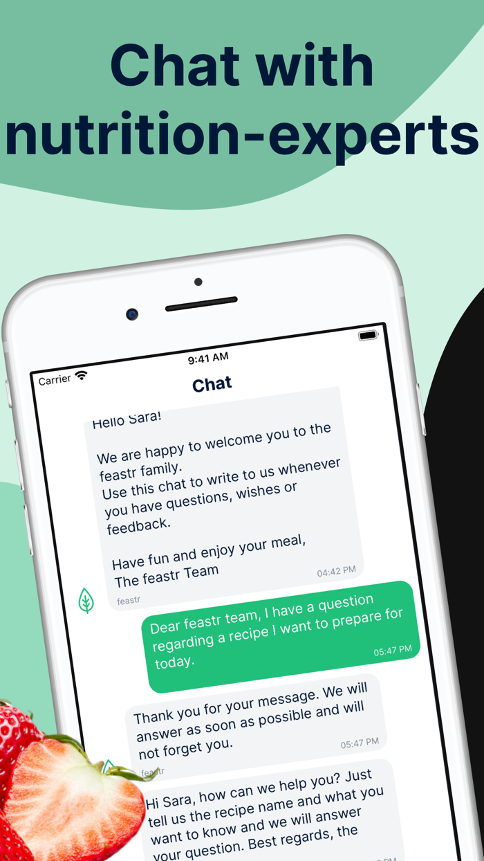 feastr Meal Plan and Recipes