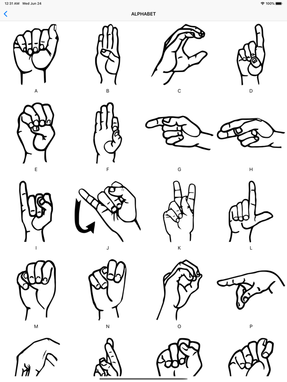 Screenshot #4 pour ASL Basics