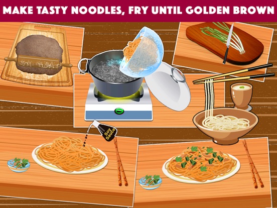 Screenshot #6 pour Japanese Food Cooking Mania