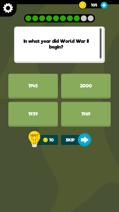 World War 2: Quiz Trivia Games Screenshot