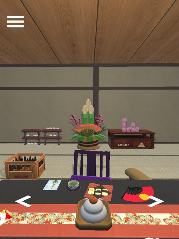 脱出ゲーム:Escape Rooms 正月の宿からの脱出 iPad screenshot 2 - Games app