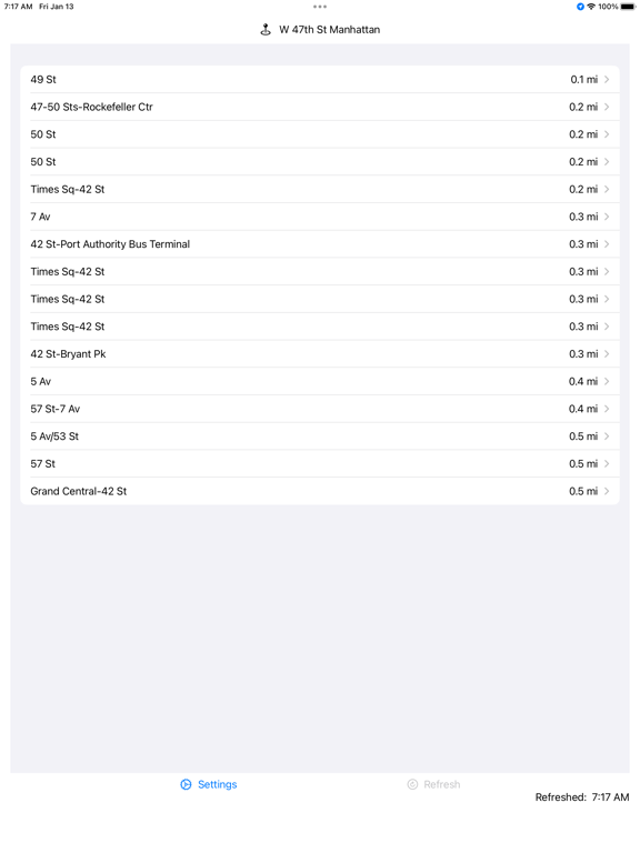 Screenshot #4 pour NYC Subway Near Me