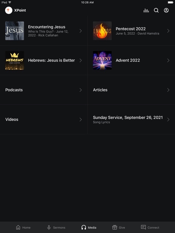 Screenshot #6 pour Crosspoint Church CP