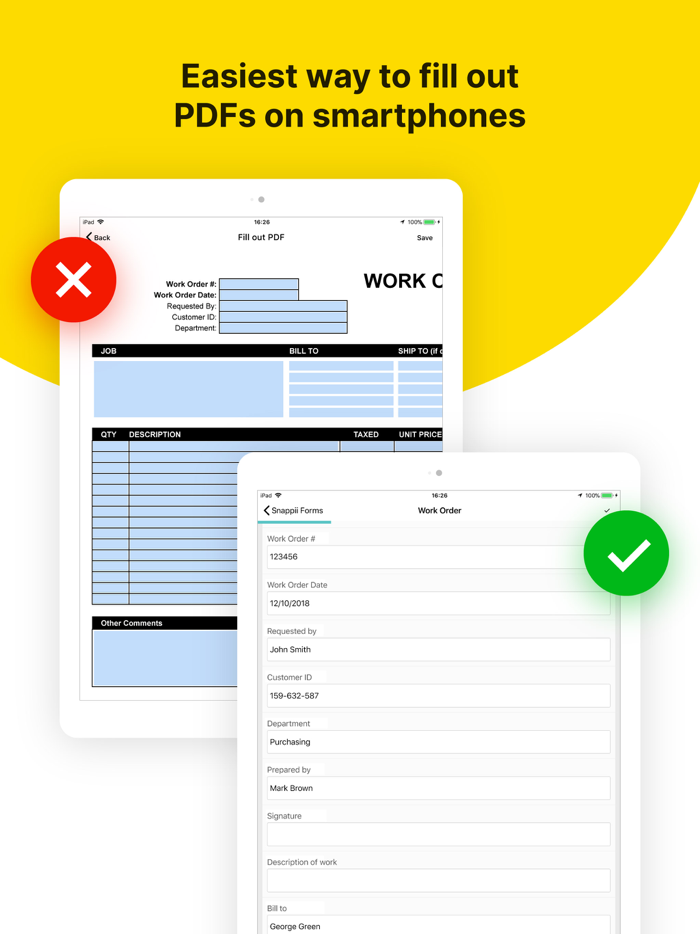 Snappii Mobile Forms