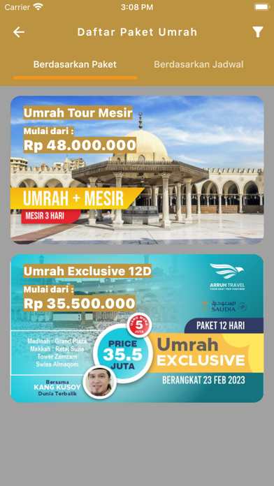 Arruh Travel Screenshot