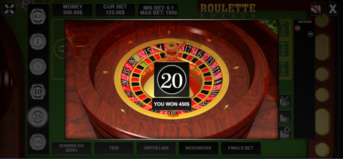 Fun Roulette Royale