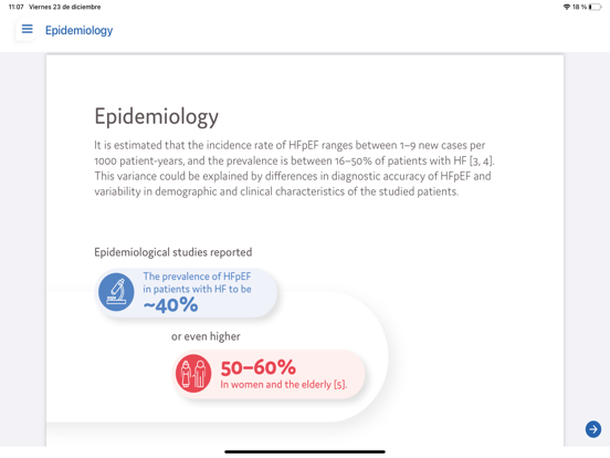 Screenshot #4 pour HFpEF Booklet
