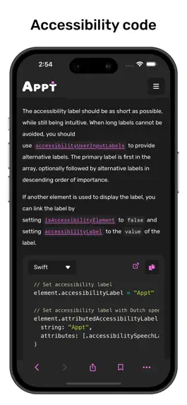 Game screenshot Appt - App accessibility hack