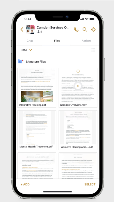 Camden Patient Portal Screenshot