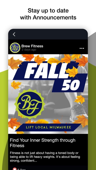Brew Fitness Screenshot