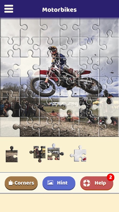 Motorbike Lovers Puzzle Screenshot