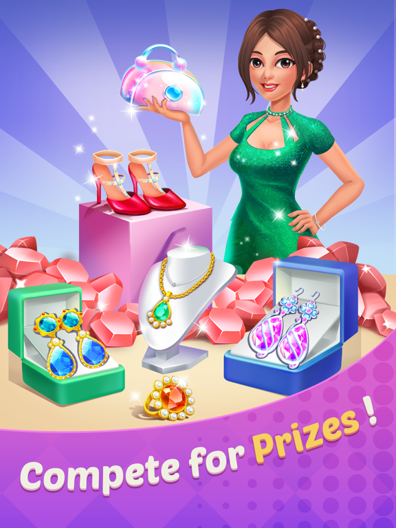 Merge Makeover - Makeup iPad screenshot 5 - Games app