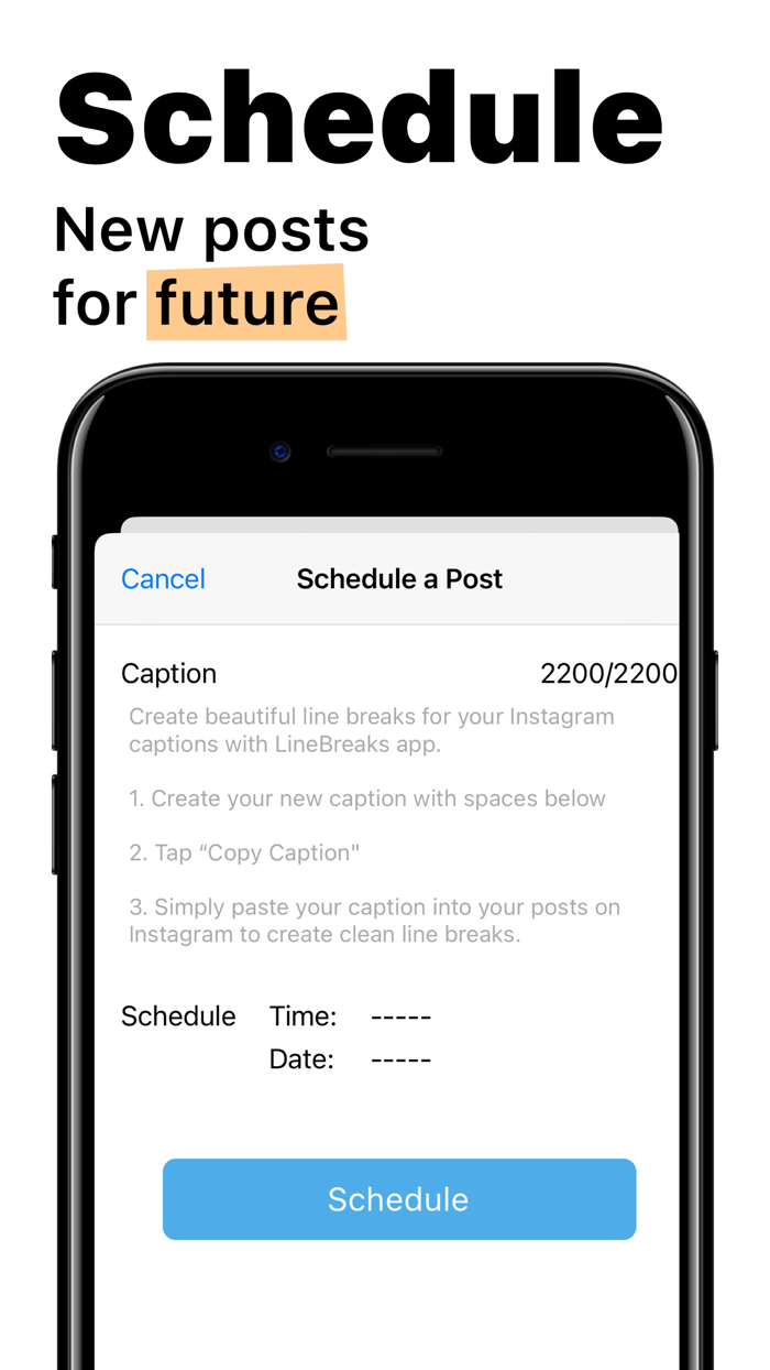 Line Breaks for Social Posts