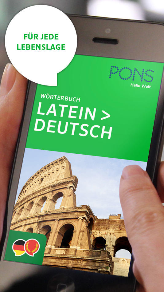 #1. Wörterbuch Latein - Deutsch (iOS) Podle: PONS Langenscheidt GmbH