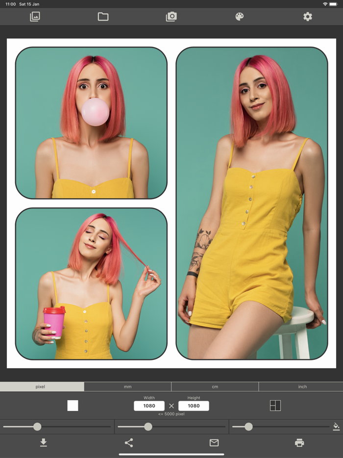 Photo Collage Make and Print PRO