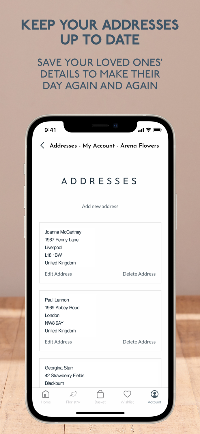 Arena Flowers Ethical Florist