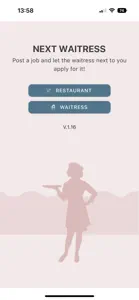 Next Waitress screenshot #1 for iPhone