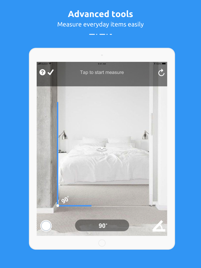 Measuring Tape App with Camera
