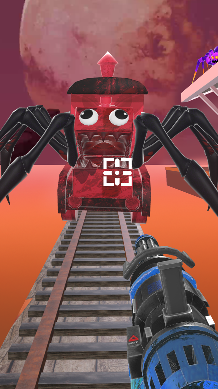 Spider Train Survival Shoot