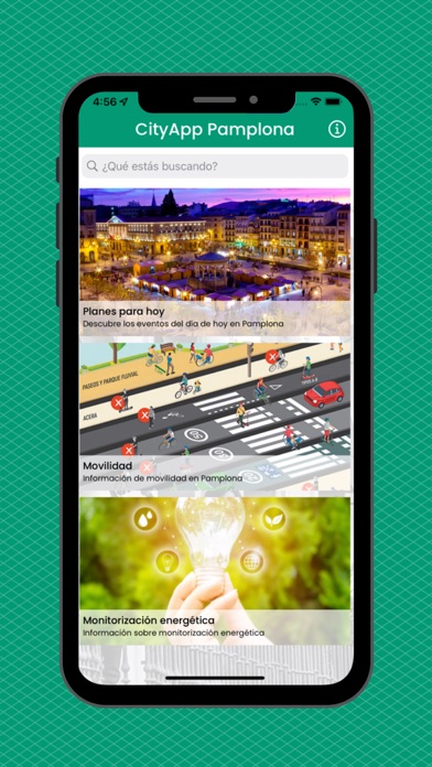 Screenshot #1 pour CityApp Pamplona