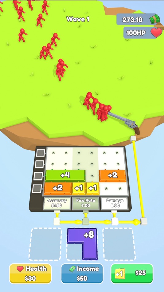 #3. Smart Gun 3D (iOS) 由: Brew Games