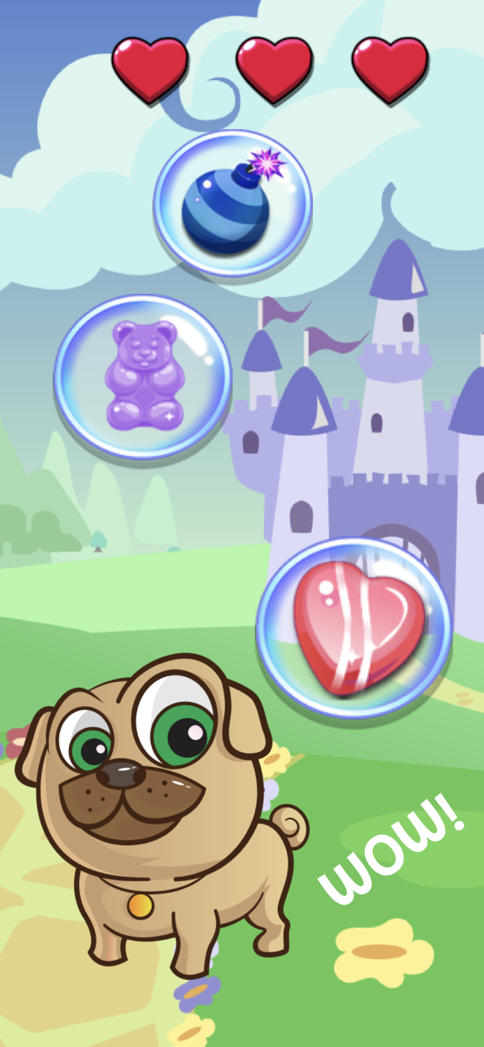 Puppy pal on the beach