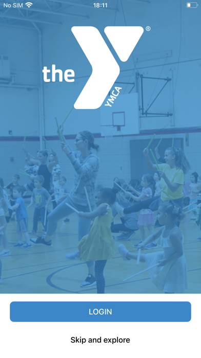 Valparaiso Family YMCA. Screenshot