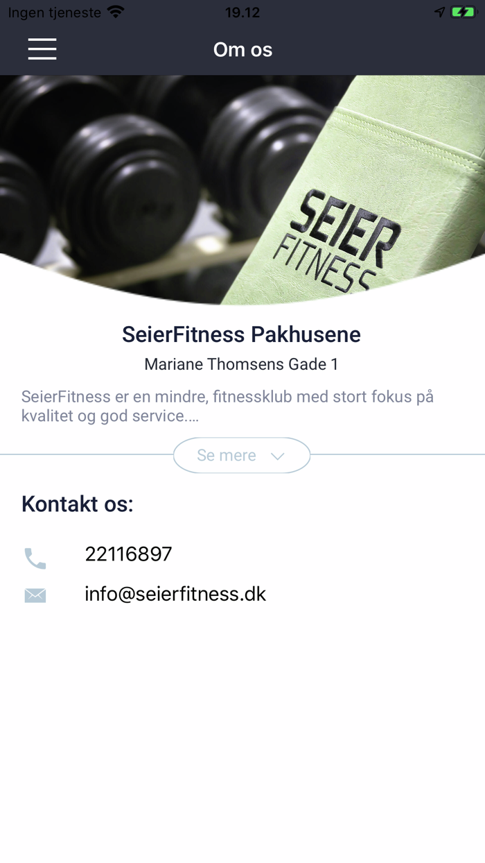 SeierFitness App